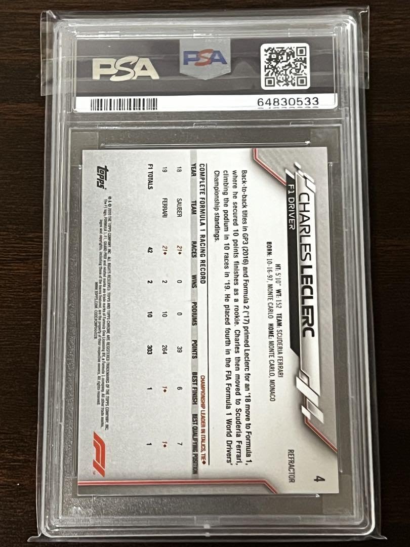 Amazon.co.jp: 2020 topps Chrome f1 Charles leclerc : おもちゃ